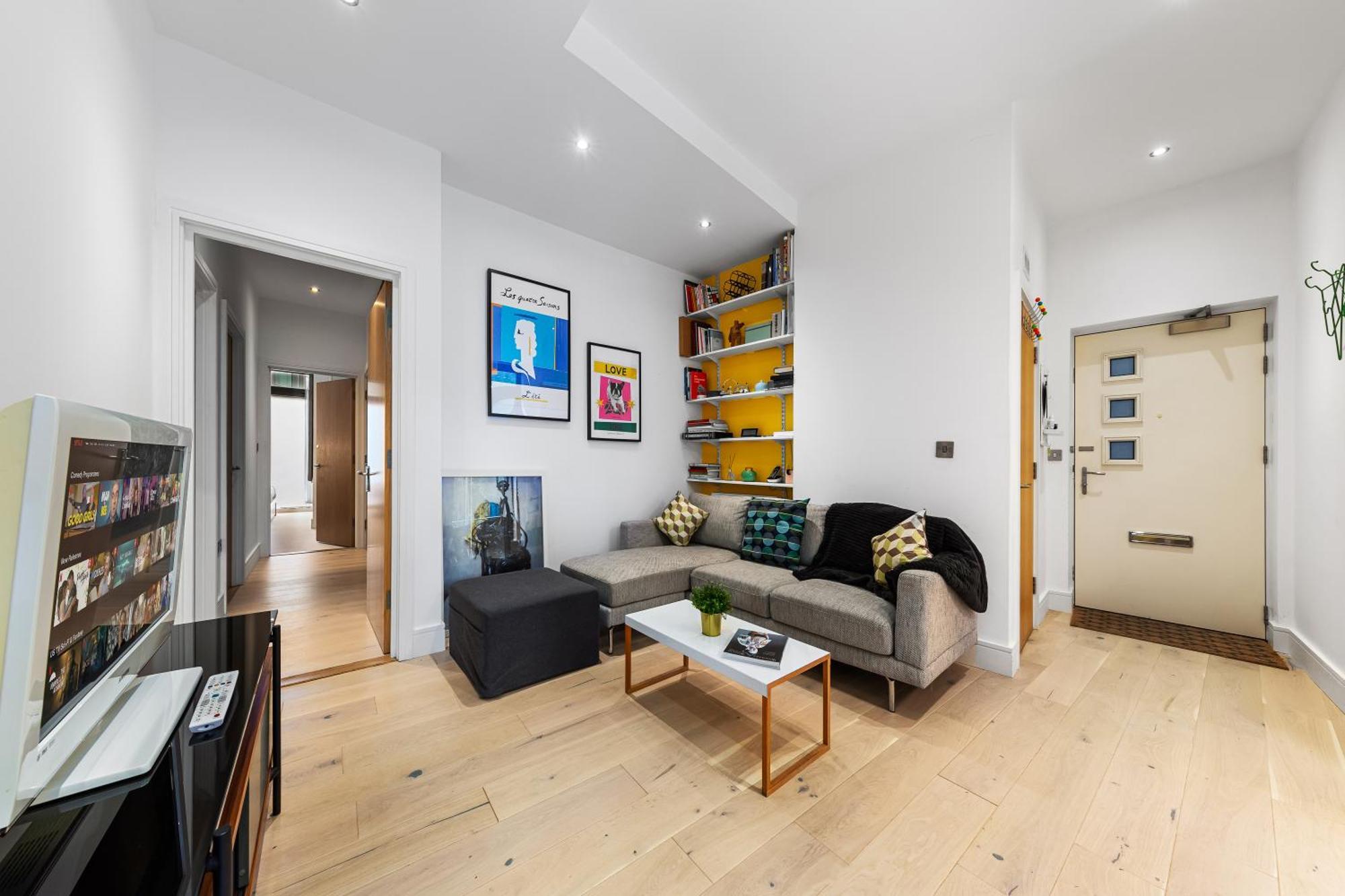 Trendy 2 Bed Flat In Greenwich With Car Parking Лондон Экстерьер фото