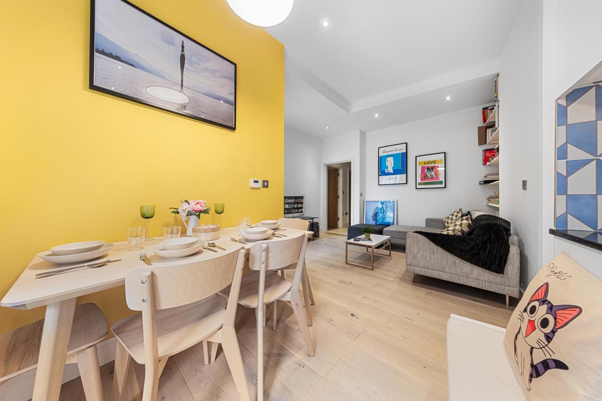 Trendy 2 Bed Flat In Greenwich With Car Parking Лондон Экстерьер фото